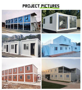 บ้านสำเร็จรูปแบบถอดประกอบได้ บ้านโมดูลาร์ขนาดเล็ก บ้านเคลื่อนที่ขนาดเล็ก อาคารสำนักงาน บ้านสำเร็จรูปเหล็กขนาด 20 ฟุต บ้านสำเร็จรูปเหล็กสมัยใหม่เคลื่อนที่ได้ - Product Image 4