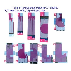 Autocollant adhésif étanche pour <span class=keywords><strong>iPhone</strong></span> X XR XS Max 11 12 mini 12P 13 pro, cadre <span class=keywords><strong>d</strong></span>'écran, bande adhésive pour lunette, adhésif + batterie, 100 pièces - Product Image 2