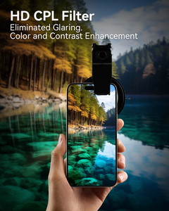Filtre polarisant circulaire (CPL) <span class=keywords><strong>APEXEL</strong></span> 67 mm - Multi-couches, design fin pour la polarisation des objectifs d'appareil photo reflex numérique et de téléphones mobiles - Product Image 3