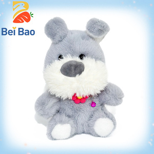 ตุ๊กตาสุนัขขนนุ่มขนาด 8 นิ้ว ของเล่นตุ๊กตาสัตว์น่ารัก หมอนนุ่มฟู ชุดของเล่นสำหรับเด็กผู้หญิง - Product Image 1