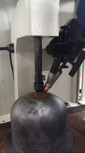 Usine industrielle couture circulaire automatique métal eau gaz carburant réservoir de gaz cylindre vertical mamelon équipement de soudage - Product Image 6