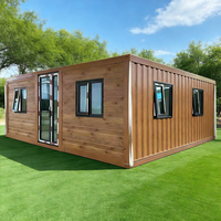Maison conteneur préfabriquée extensible, écologique, alimentée à l'énergie solaire, étanche, durable, en acier léger, mobile, bureau, cuisine, chambre