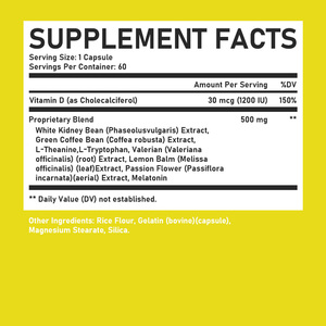 Cápsulas quemagrasas nocturnas más vendidas con vitamina D que apoyan el metabolismo, queman grasa mientras duermes y promueven la calma. - Product Image 2