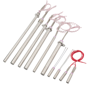 Calentador de cartucho de acero inoxidable de 110v 220v, calentador de tubo de resistencia eléctrica para moldes - Product Image 4