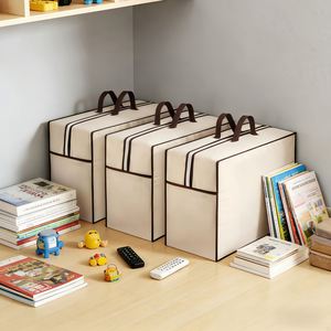 Custom 2 Pack 75L Duvet Storage Bags with Zips & Handles, <b>Fabric</b> Storage Bags for Clothes, Blankets & Pillows - Product Image 5