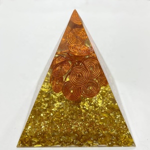 Đá Chữa Bệnh Kim Tự Tháp <span class=keywords><strong>Orgone</strong></span> Năng Lượng Bằng Nhựa Pha Lê Luân Xa Thạch Anh Tím Trang Trí Nhà Cửa Nhiều Kích Cỡ - Product Image 6