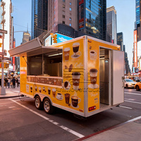 Nouveau chariot commercial de camion de nourriture de boulangerie de fromage d'arachide de chocolat de biscuit de fruit de conception bon marché avec le climatiseur