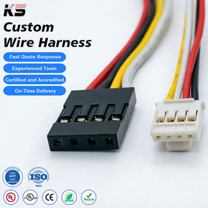Custom 4Pin PH2.0 to Dupont 2.54mm Wire Harness Converter <b>Cable</b> Assembly Copper Conductors Nylon/PBT Housing for Home Appliances - Product Image 1