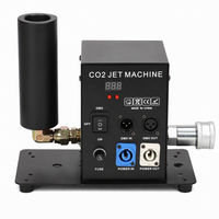 Machine à jet de CO2 100W, contrôle électronique DMX, colonne d'effets spéciaux en métal pour scène, boîte de nuit, mariage, fête