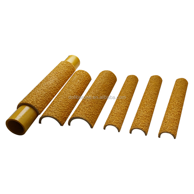 USA Standard Modern Design Carborundum FRP Grp Fiberglass Anti-Slip Plate and Ladder Rung Cover