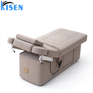 Cama de Belleza Eléctrica de Lujo Kisen con Calefacción, Almacenamiento, USB, Ajustable, para Tratamientos Faciales, para Salón de Belleza, Spa, Clínica, Venta al por Mayor - Product Image 6