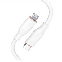 Kabel USB Type-C PVC 3A 66W 1m Pengisian Cepat untuk P40/P50 untuk S22 dengan Konduktor Tembaga Murni