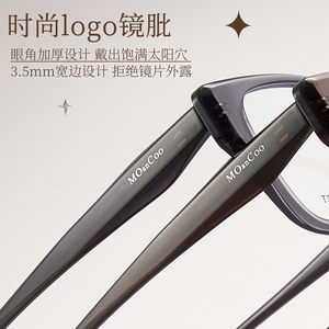 Montures de lunettes œil-de-chat T3986, monture complète en résine, unisexe, tendance mode Danyang - Product Image 5