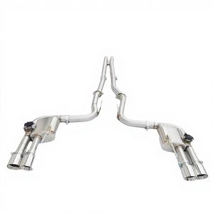 Sistema de Escape Catback con Válvulas para <span class=keywords><strong>Ford</strong></span> <span class=keywords><strong>Mustang</strong></span> GT <span class=keywords><strong>5.0</strong></span> V8 2014-2025, <span class=keywords><strong>Precio</strong></span> de Fábrica, Acero Inoxidable 304, Tubo de Silenciador - Product Image 1