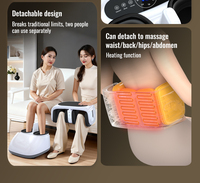 Appareil multifonctionnel pliable pour la relaxation des pieds et des mollets, masseur de jambes et pieds à compression d'air, vente en gros