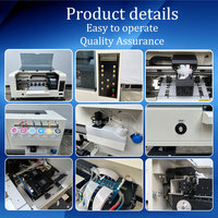 Nueva Impresora DTF de Escritorio A3 de 33 cm y 13 Pulgadas Epson XP600 con Tinta de Pigmento para Impresión de Telas en Camisetas, Ideal para Pequeñas Empresas y Principiantes