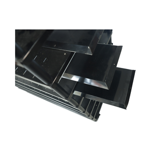 Accesorios calefactables para reptiles pequeños, transportadores de mascotas para roedores, plástico cuadrado negro, cierre de realce de Metal, tinas de cría, jaulas de estante para serpientes - Product Image 5