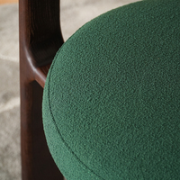 Chaise de salle à manger en bois massif, fauteuil de maison, style nordique simple, dossier en bois, fauteuil de bureau, chaise de salle à manger pour restaurants