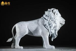 Jingyue Tùy Chỉnh 3D In Cuộc Sống Kích Thước Sư Tử Trang Trí Điêu Khắc Cho Phòng Khách, Khách Sạn, Biệt Thự, Câu Lạc Bộ Nhựa Thủ Công Thủ Công - Product Image 3