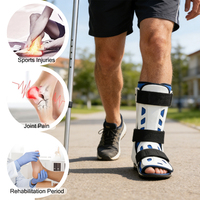 Attelle orthopédique de cheville pour la marche |   Support de cheville antidérapant pour personnes âgées, attelle de soutien de la mobilité des pieds pour hommes et femmes