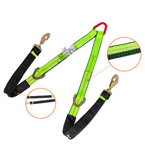 حزام إنقاذ للمقطورات مع خطاف سريع التثبيت، حزام ربط على شكل V بعرض 2 بوصة - Product Image 4