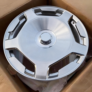 Jantes forgées de luxe de 20, 21, 22 et 23 pouces, PCD 5x112, finition polie et brossée, pour <span class=keywords><strong>Mercedes</strong></span> <span class=keywords><strong>Benz</strong></span> Classe S, Classe E, Porsche Cayenne - Product Image 1
