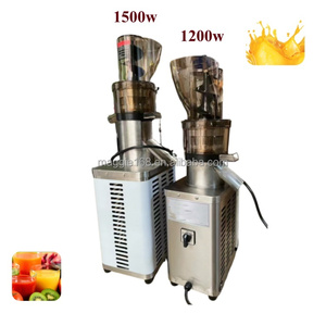 220V/50Hz 1200W comercial profesional jugo de naranja fresco fruta naranja exprimidor máquina puerto de alimentación grande jengibre zanahorias exprimidor - Product Image 5
