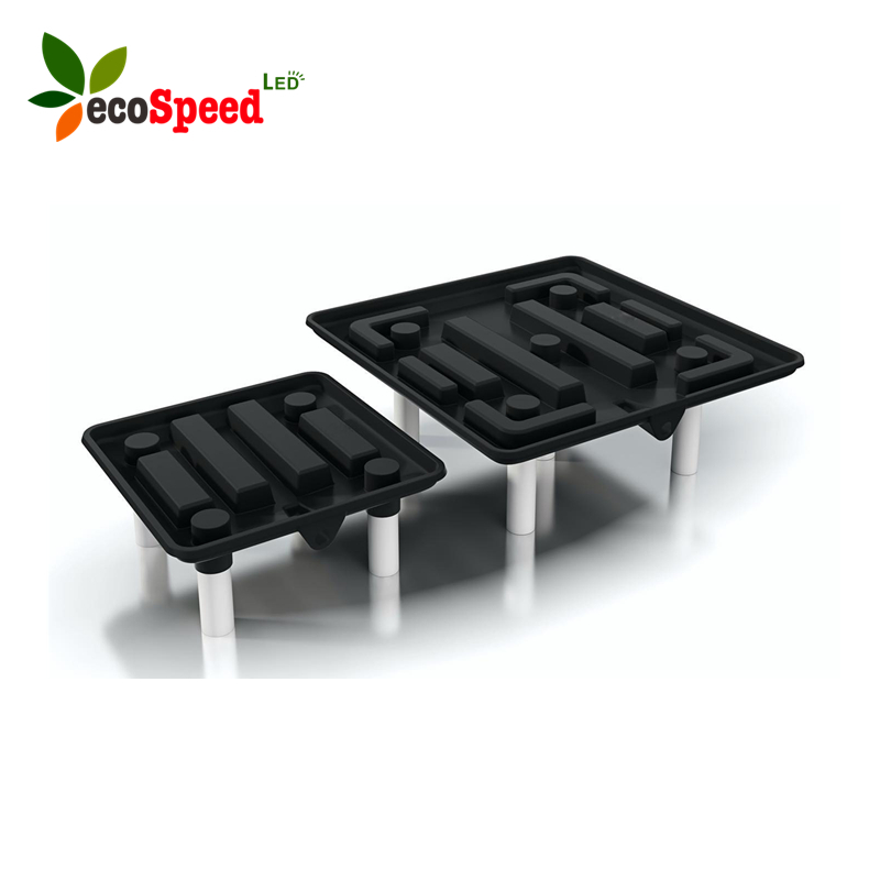 2022 Ecospeed Hydroponic Runoff Drain Tray Seed Trays Planting Microgreen Medical Plants And