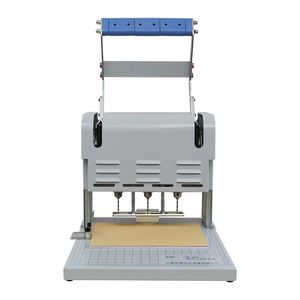 Latest Models 40A Desktop 3 Holes Paper Notebook Binding Driven Paper Punching <b>Machine</b> - Product Image 2