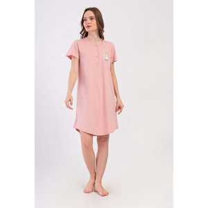 Robe tunique ovale à manches courtes pour femmes, design personnalisé, tendance, translucide, durable, pour occasions spéciales, taille unique - Product Image 3