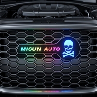 Emblème de calandre avant LED Misun de haute qualité avec éclairage, accessoires de qualité pour voiture neuve