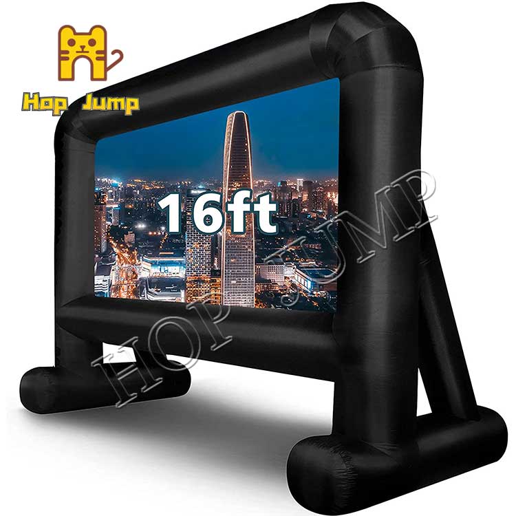 14ft 15ft 16ft 17ft TV наружный экран проектора для телевизора надувной экран для кинотеатра для вечеринки во дворе