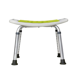 KSMED Bath Chair for Disabled KSM-SC Green Color Non slip Bathroom Chair <b>Bench</b> Stool Bath Chair with Backrest Arm - Product Image 3