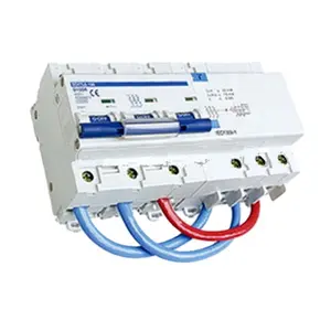 DZ47100LE 3P 32A to 125A artık akım devre kesici aşırı akım koruması ile rccb rcbo mcb CE onayı