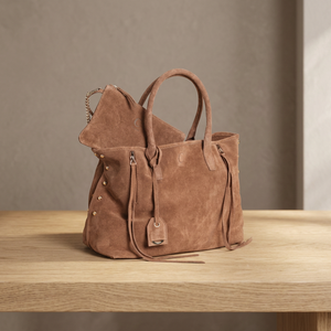 Sac à main BS INTERNATIONAL de style occidental en cuir véritable avec fermeture éclair, bandoulière, doux, imperméable et écologique - Product Image 4
