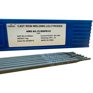 Électrodes <span class=keywords><strong>de</strong></span> soudage TIG YIQIONG Z408 AWS A5.15 ENiFe-CI, type graphite, <span class=keywords><strong>fonte</strong></span>, nickel, courant 50-160A, garantie 3 ans - Product Image 3