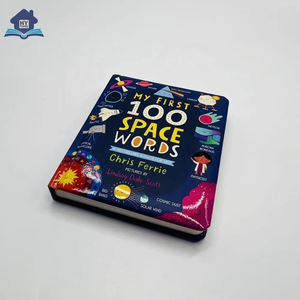 Libro de cartón para niños para colorear personalizado papel de Arte de doble cara para servicio de <span class=keywords><strong>dibujo</strong></span> e impresión de niños - Product Image 1