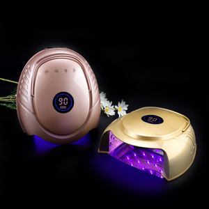 2025 desain Nique populer di <span class=keywords><strong>USA</strong></span> Full Black Pro Cure 64W kuku UV nirkabel lampu Led pengering kuku Label pribadi - Product Image 4