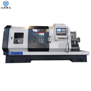 เครื่องกลึงแนวนอน CNC อัตโนมัติ สำหรับงานปานกลาง เครื่องกลึงเบรก กลึงชิ้นส่วน รุ่น CK6185E - Product Image 1