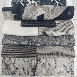 Tessuto per tappezzeria in ciniglia jacquard testurizzato 425gsm, misto cotone, pesante, largo 110 pollici, venduto <span class=keywords><strong>a</strong></span> metro per divani, <span class=keywords><strong>tende</strong></span> e cuscini - Product Image 2