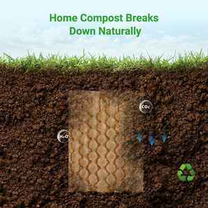 New <b>Material</b> BioAir Biodegradable Bubble Paper <b>Cushion</b> - Product Image 6