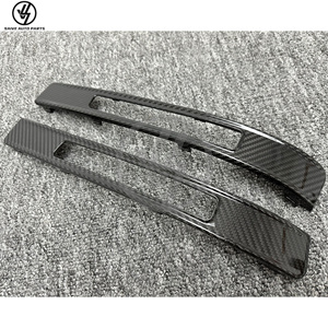 Kits de carrocería de fibra de carbono seca estilo W463A B para Mercedes Benz G W464 G63 G500, marco de luz de freno del parachoques trasero, 2019-2024 - Product Image 3