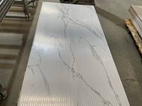 Nouveau Produit 1220X2440MM PVC UV Marbre Feuille 3MM Épaisseur Antistatique PVC Marbre Panneau Mural pour Décoration Intérieure