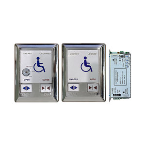 Trung tâm mua sắm nhà vệ sinh sử dụng LED chỉ số bằng giọng nói sừng nhắc nhở Dual-Side kiểm soát truy cập chuyển đổi với bộ điều khiển điện - Product Image 1