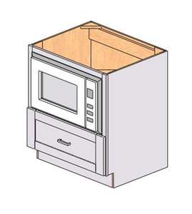 Mobile Base da Cucina Sunique Sydney Bianco Stile Shaker, Anta Moderna in MDF, 30 Pollici - Product Image 1