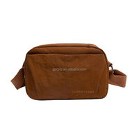 Sac à bandoulière décontracté et confortable, sac carré tendance, mini sac à maquillage pratique, sac pour femme
