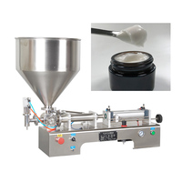 Machine de remplissage de liquide à buse unique de 1000 ml, distributeur de pâte de confiture de beurre de cacahuète