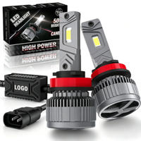 Kit d'ampoules de phares LED HCLIGHTS S11 Canbus sans erreur CSP 60W 6000K H11H4 9005 D4S D3S D2S D1S