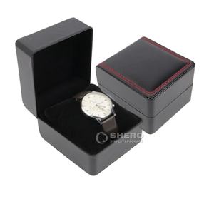 Estuche de Reloj de Cuero PU de Alta Gama Shero Luxury Premium, Color y Tamaño Personalizables para Almacenamiento de Relojes y Empaque de Regalo - Product Image 3
