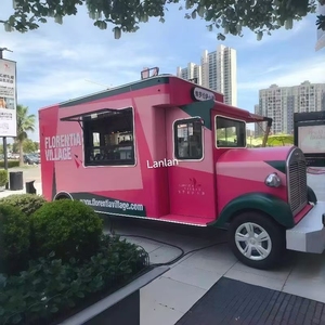 Camions de restauration de grande qualité, remorques de food truck, remorques de traiteur entièrement équipées pour la vente de nourriture en rue, et camions à hamburgers rapides - Product Image 2